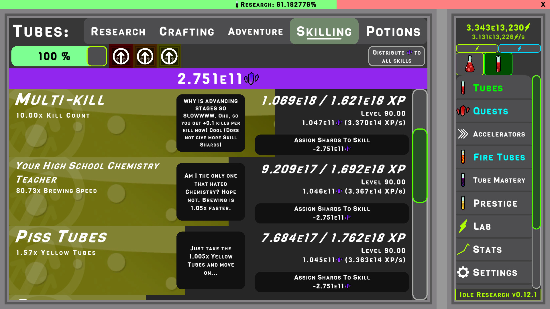 Idle Research screenshot