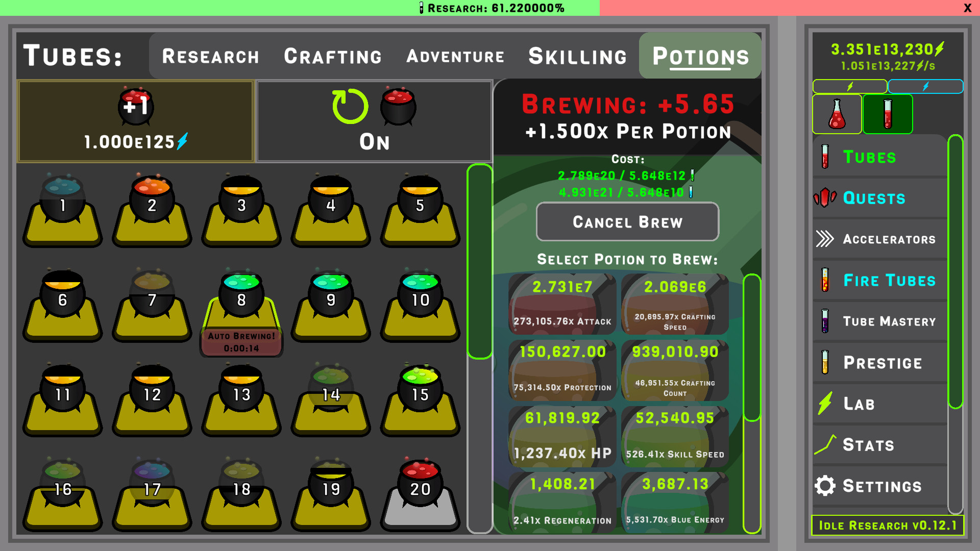 Idle Research screenshot