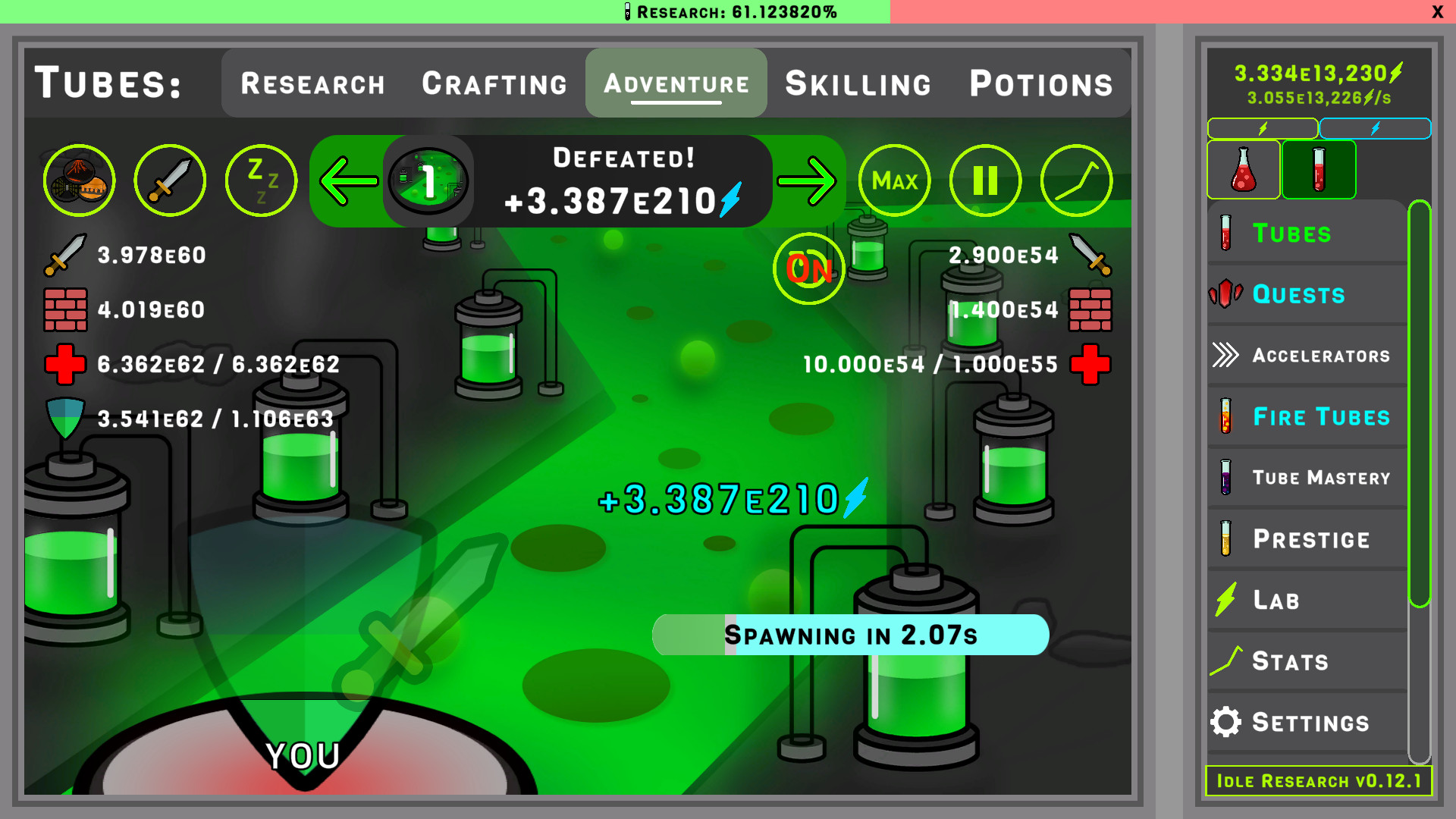 Idle Research screenshot