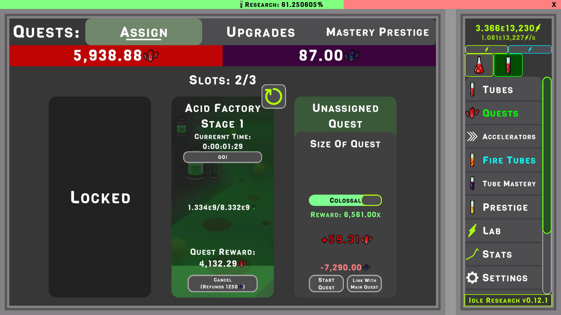 Idle Research screenshot