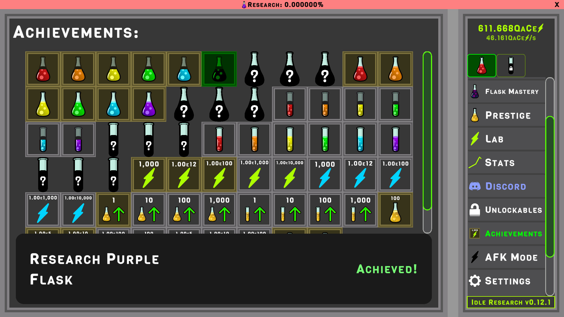 Idle Research screenshot