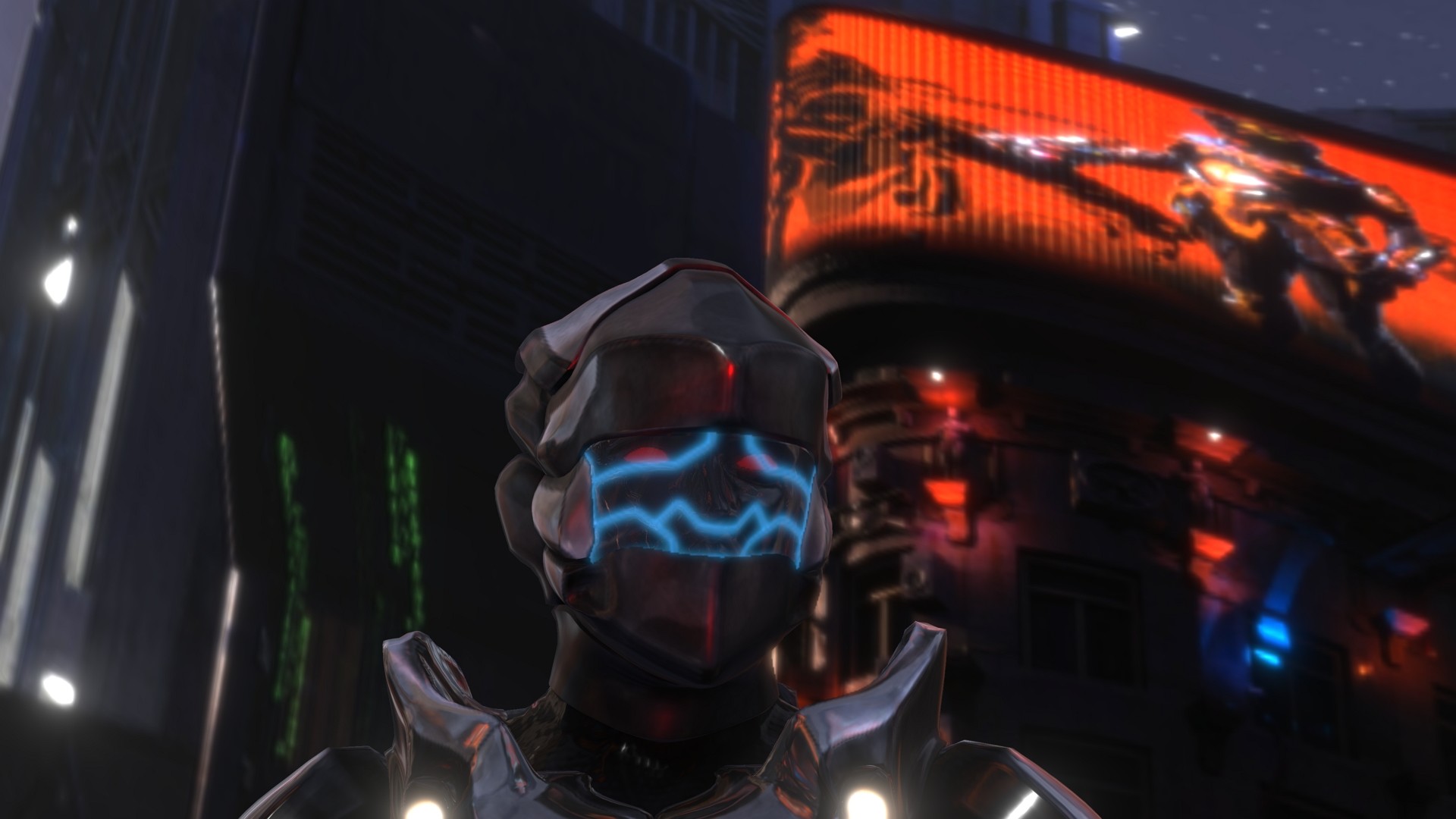 Cyberpunk Fighter screenshot