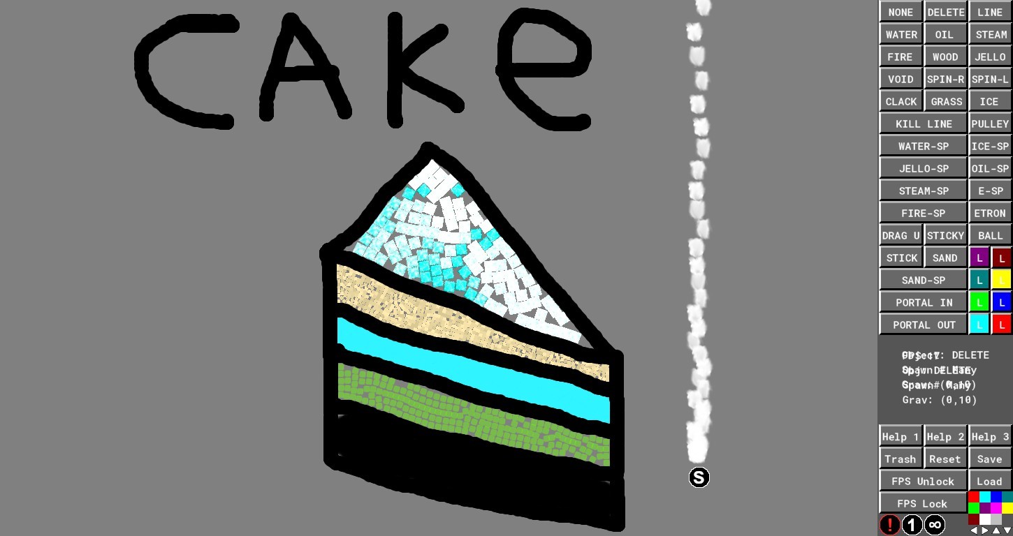 Physics Cake screenshot
