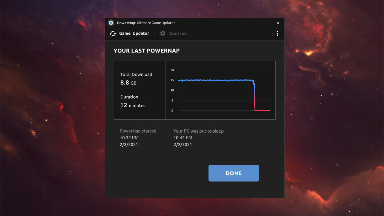 PowerNap: Ultimate Game Updater screenshot