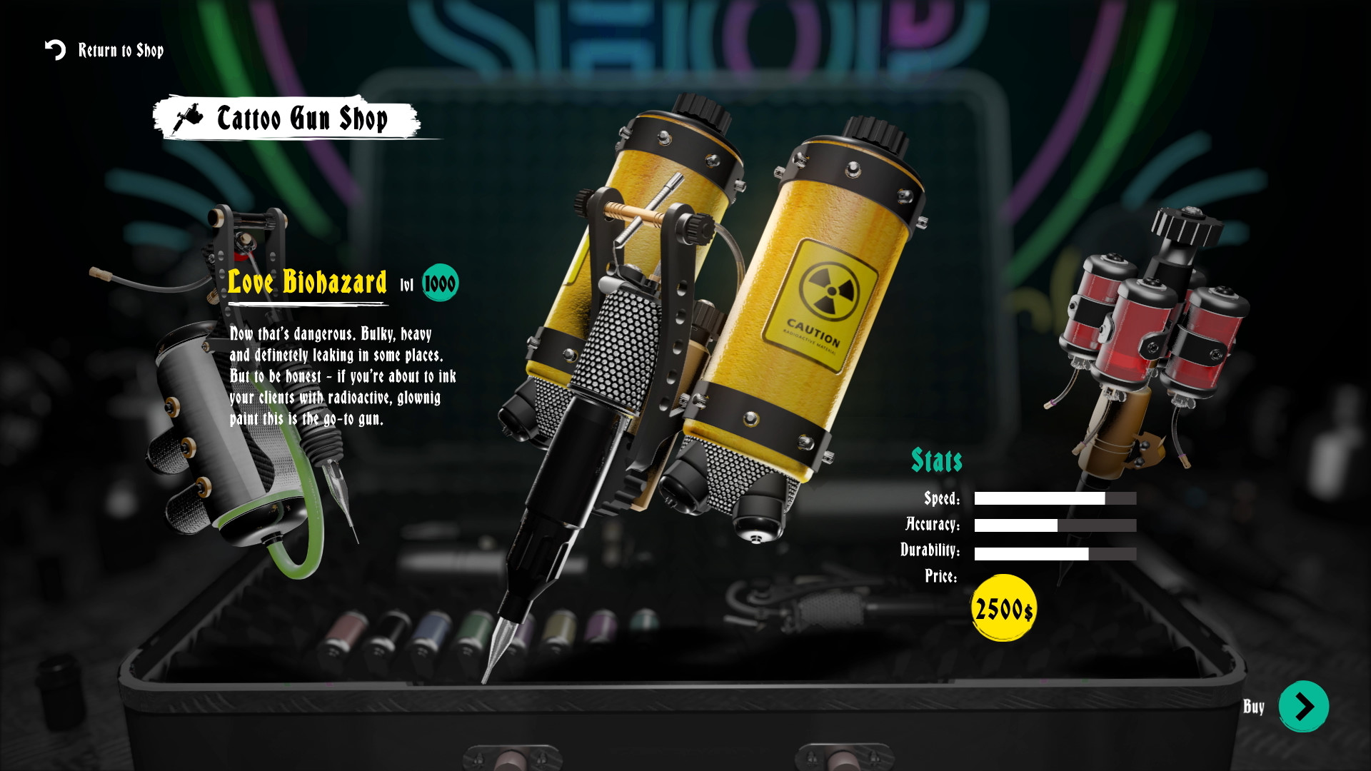 Ink Studio: Tattoo Artist Simulator screenshot