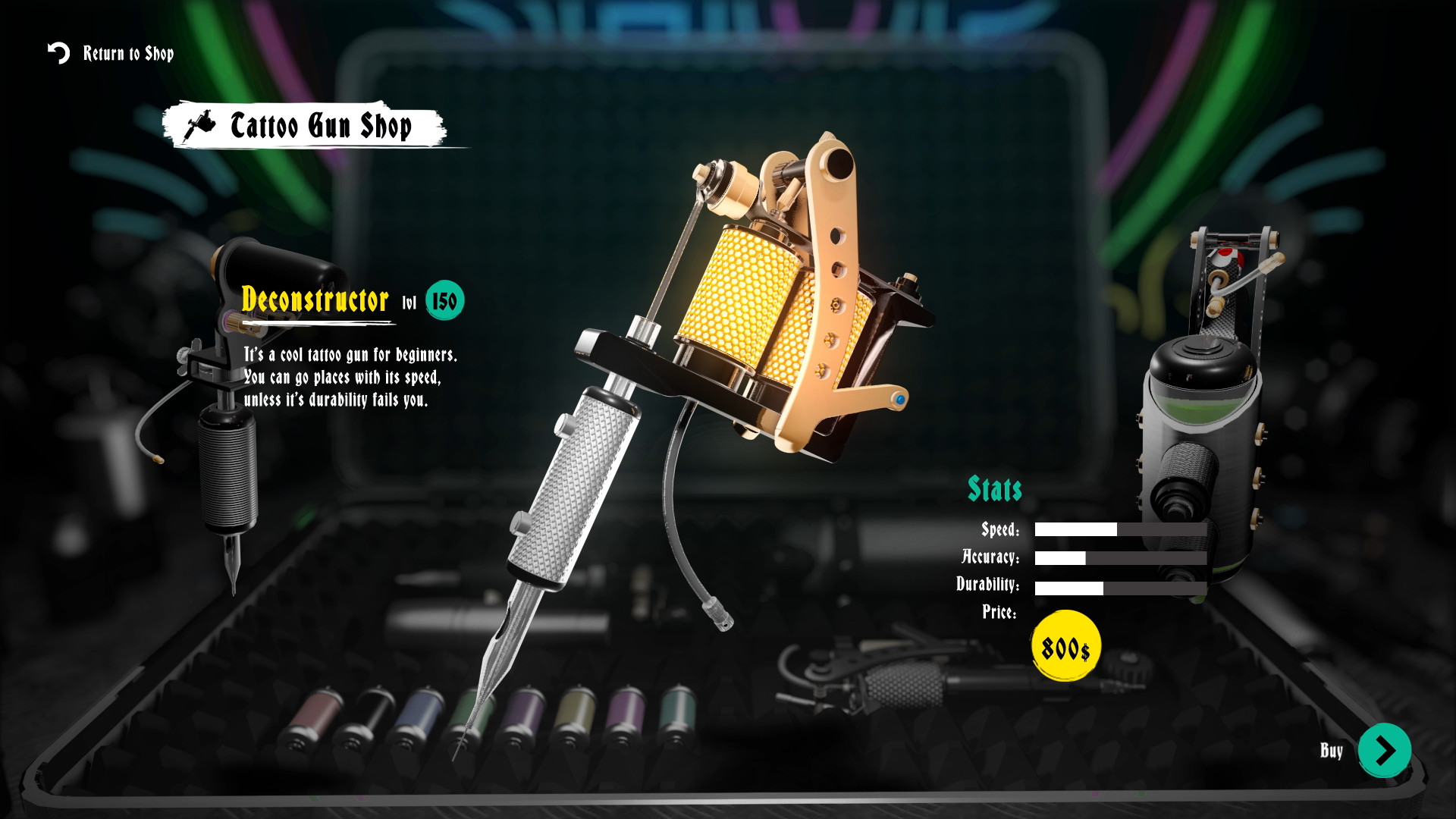 Ink Studio: Tattoo Artist Simulator screenshot