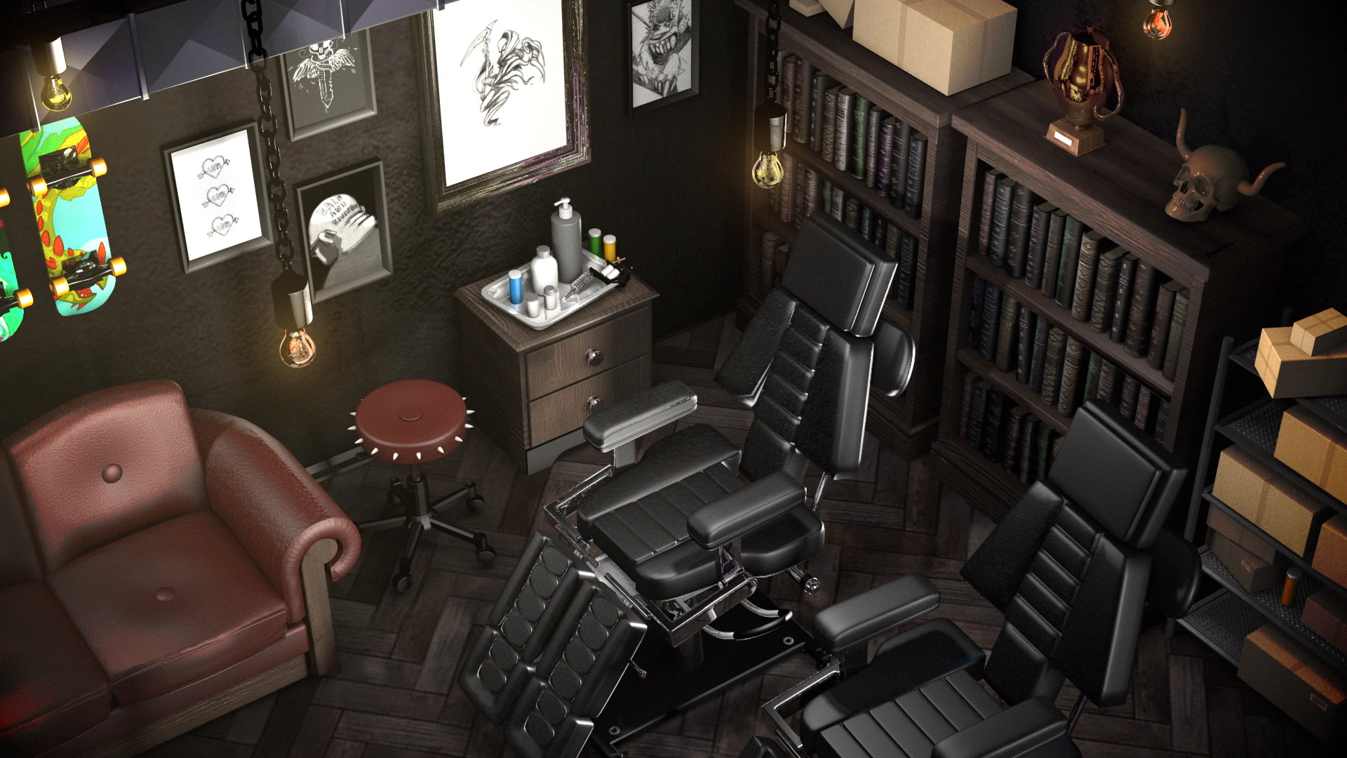 Ink Studio: Tattoo Artist Simulator screenshot