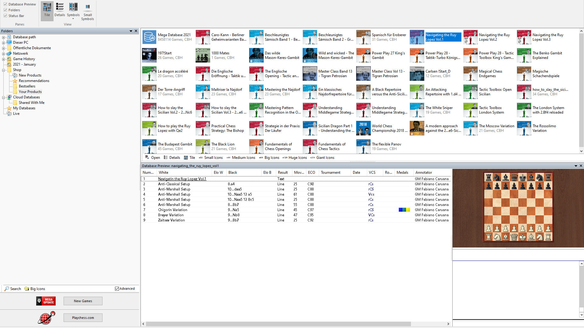 ChessBase 16 Steam Edition screenshot