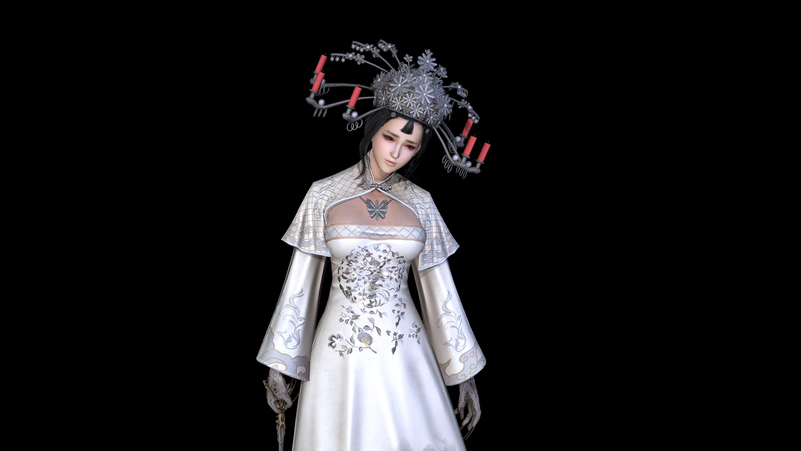 灵魂筹码 - 绣娘红烛空梦套装 Soul at Stake - "Candle In The Dream" The Bride's Outfit screenshot