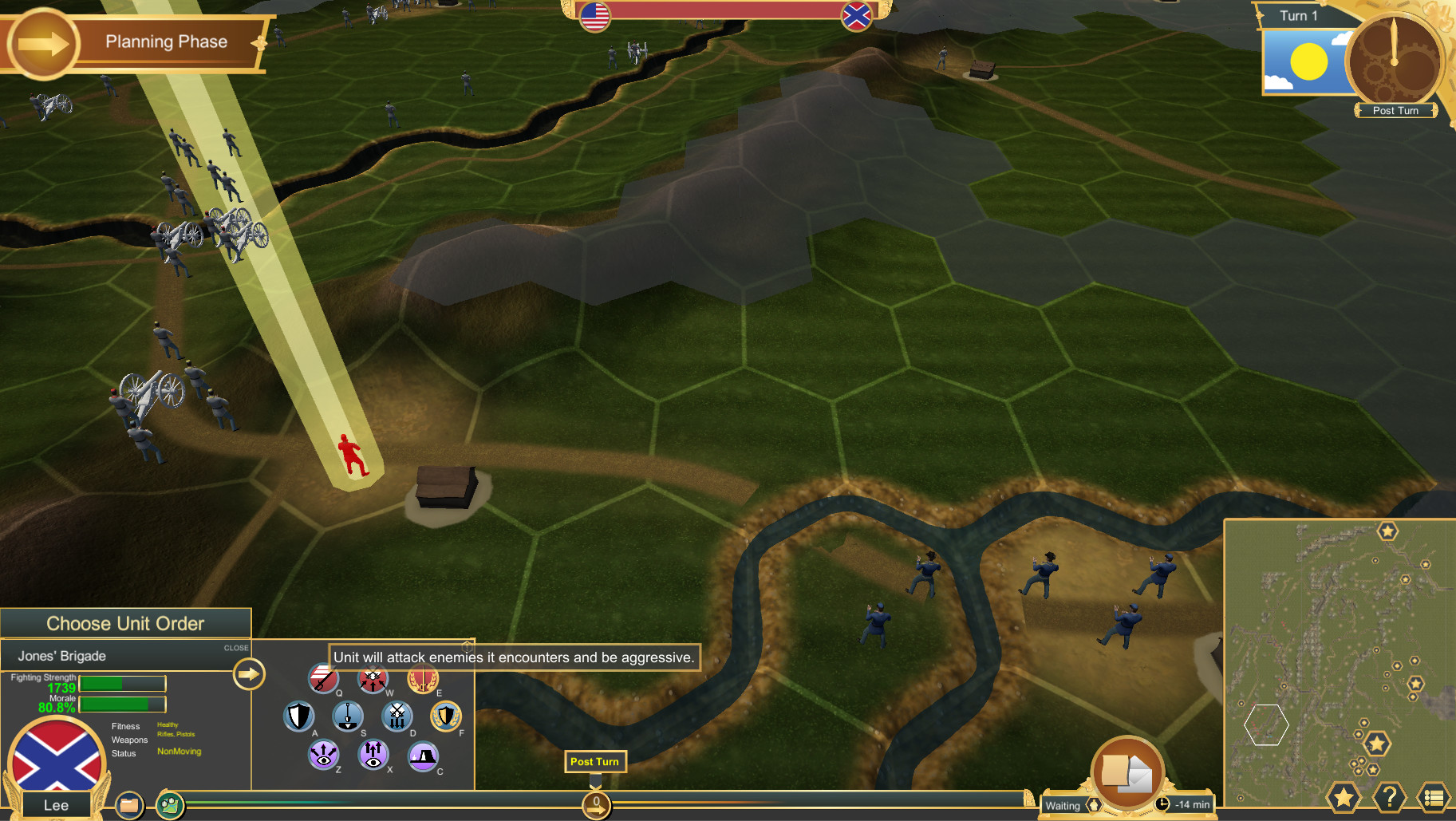 Clash of Command: Campaign of 1863 screenshot