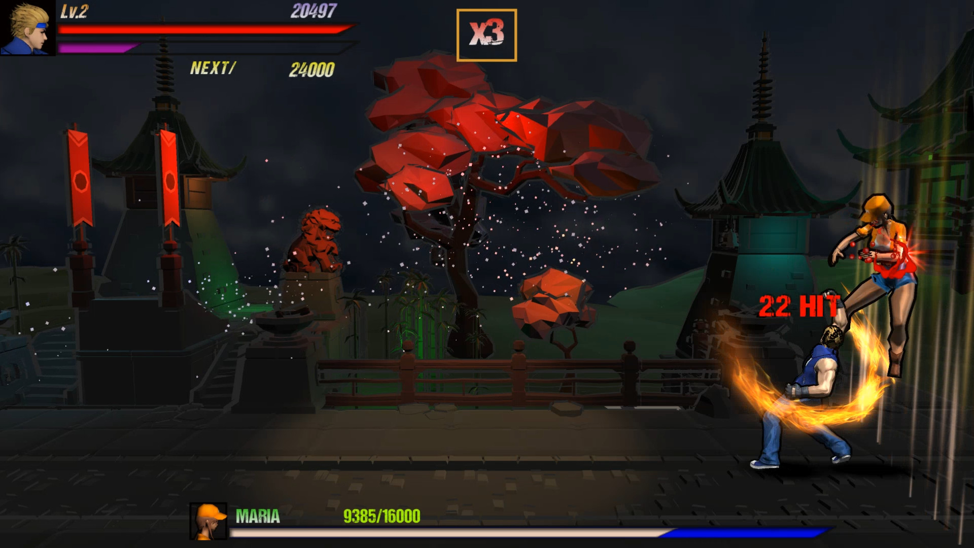 Rushing Beat Of Rage screenshot