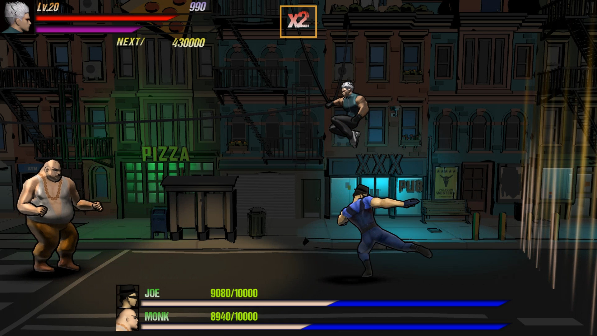 Rushing Beat Of Rage screenshot
