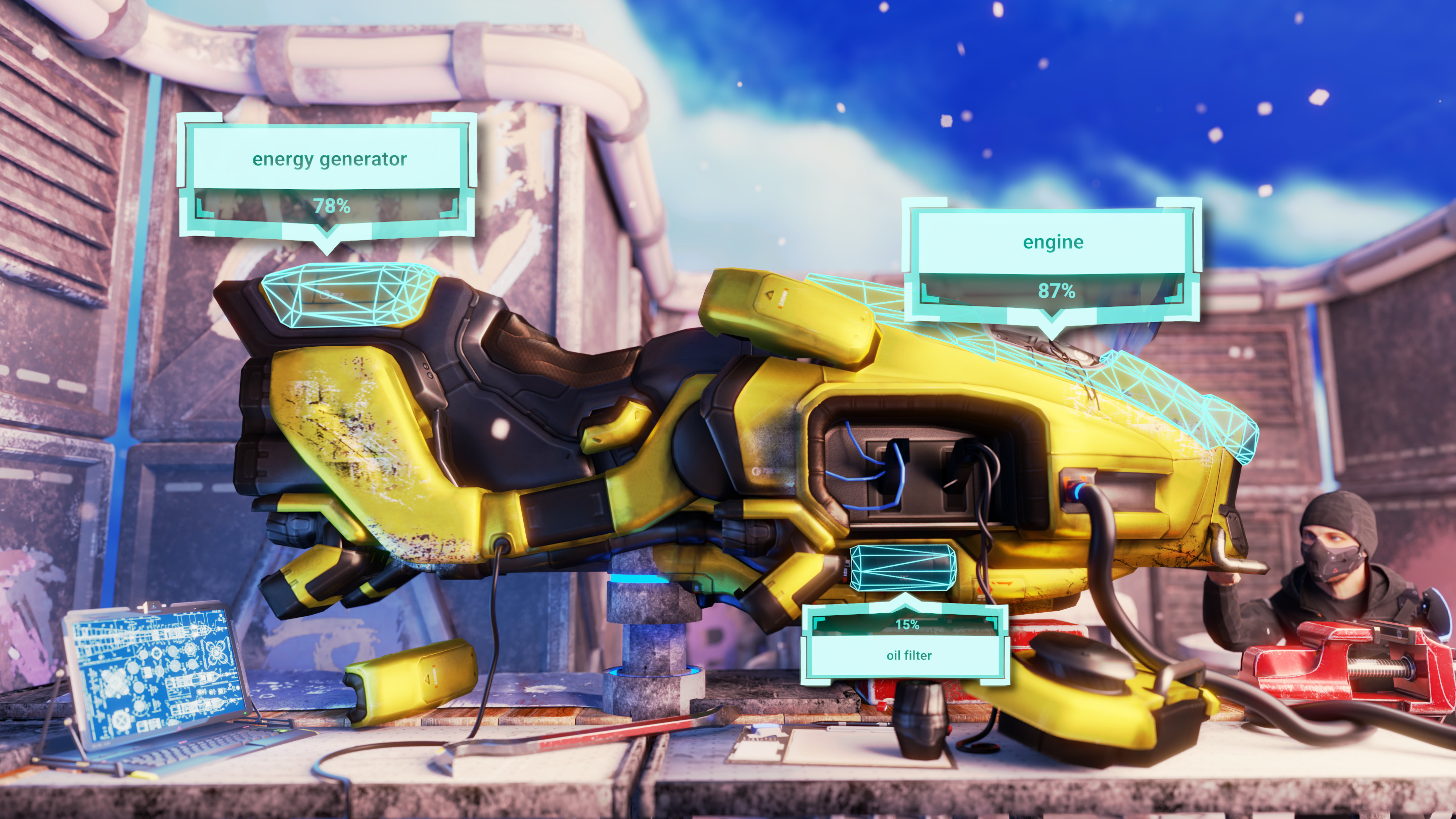 Cyberpunk Messenger screenshot