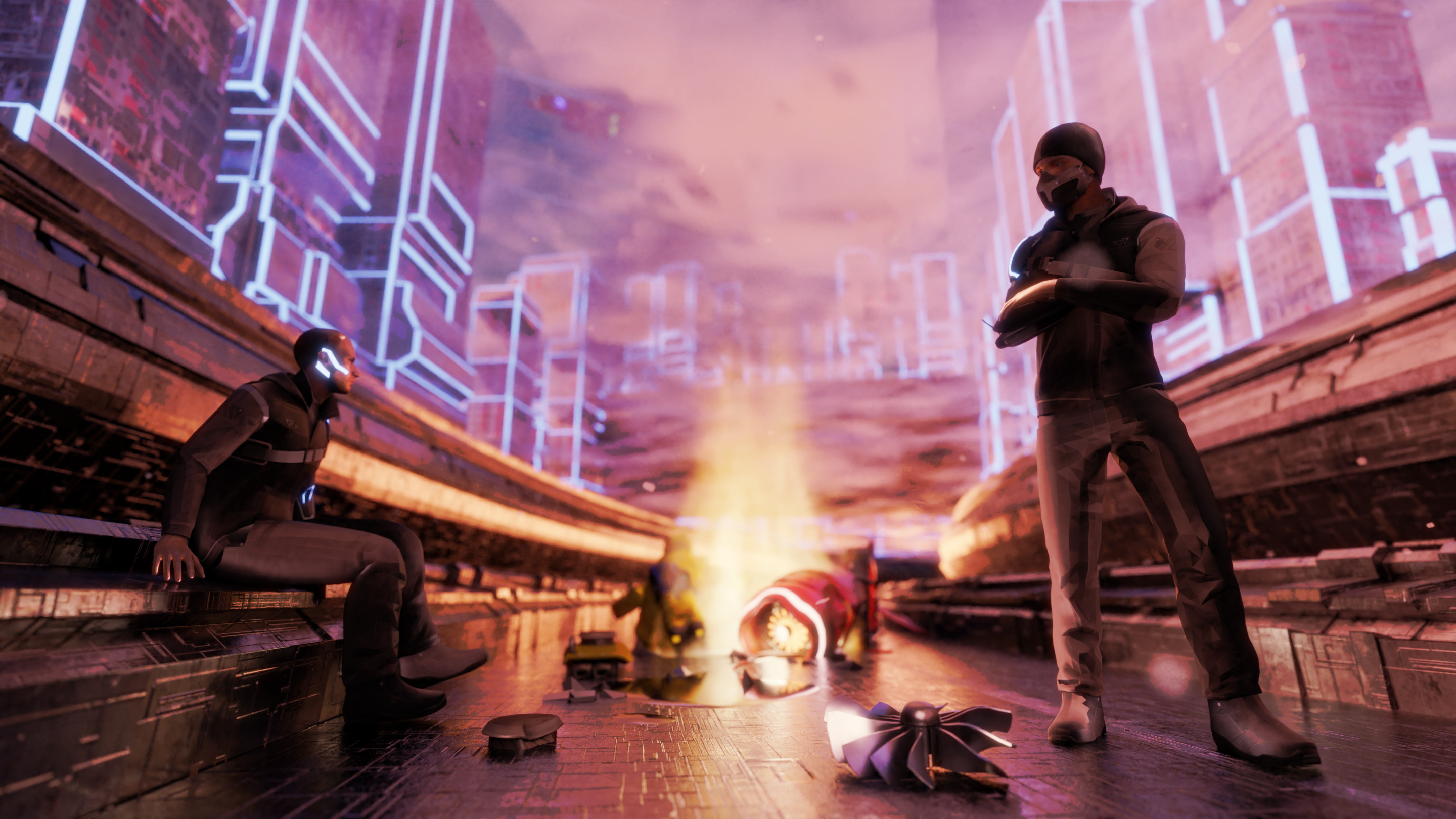 Cyberpunk Messenger screenshot