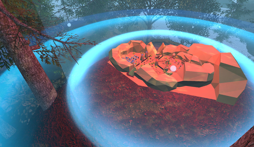 VR Wonderland: mini civilizations in a forest screenshot