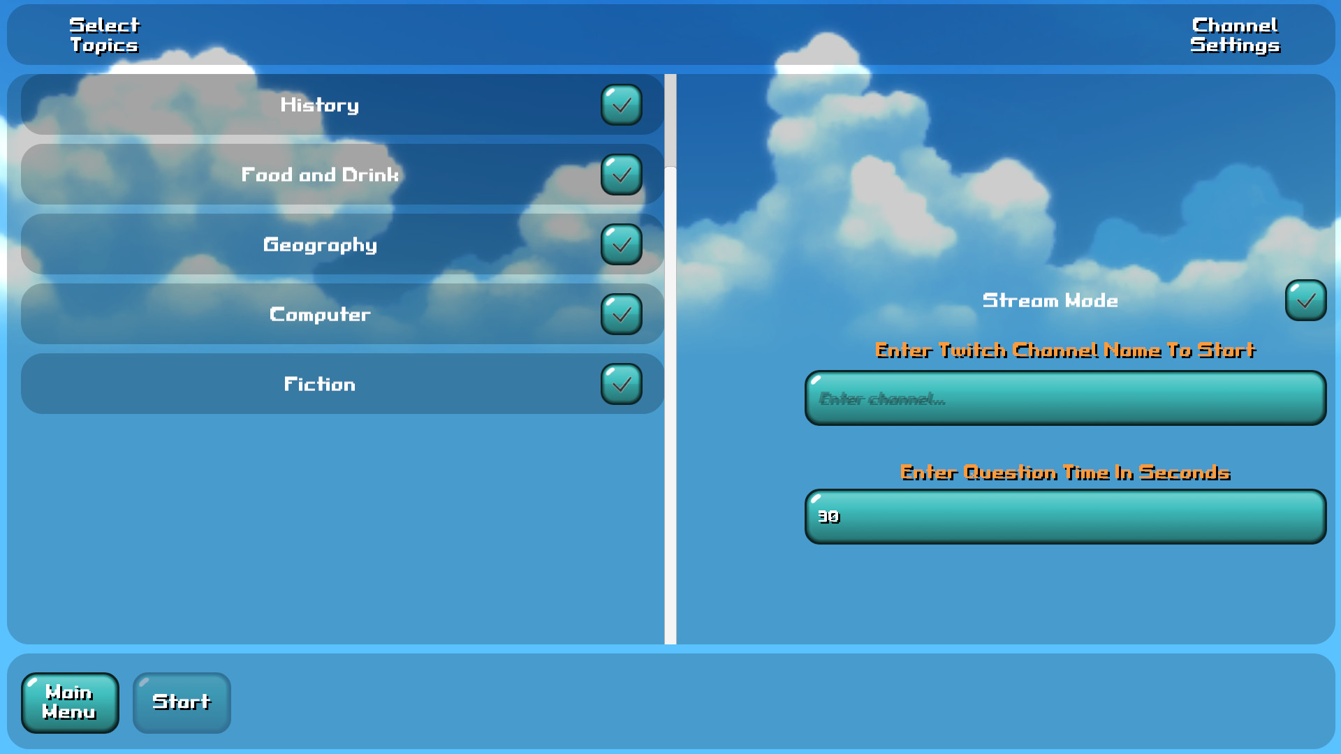 Chat Millions - Stream Quiz Game screenshot