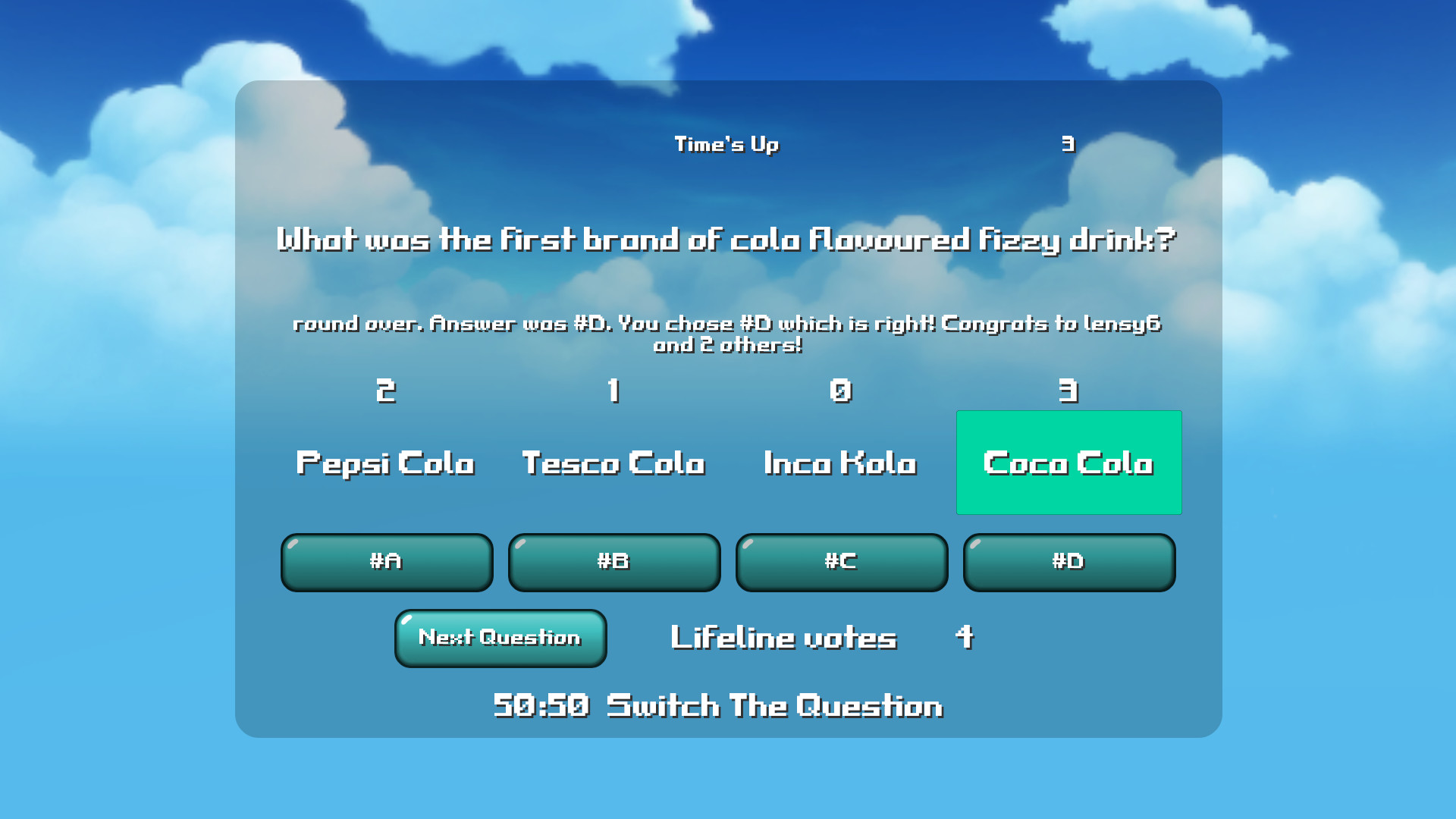 Chat Millions - Stream Quiz Game screenshot