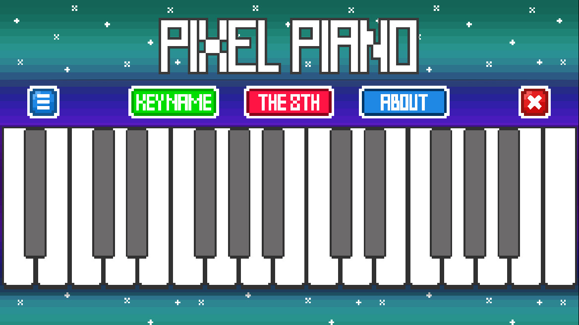 Pixel Piano screenshot