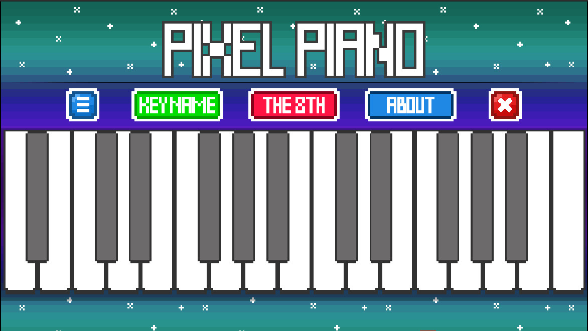 Pixel Piano screenshot