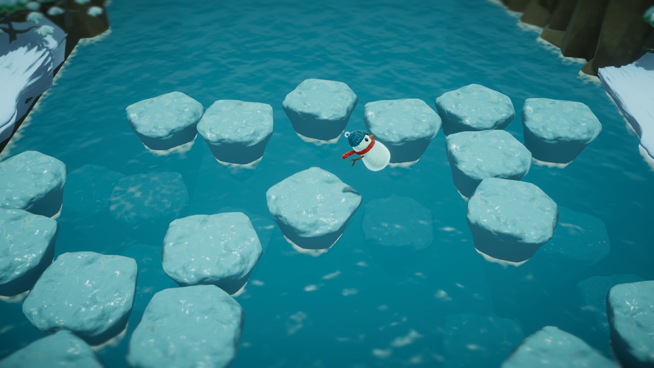 The Snowman's Journey screenshot