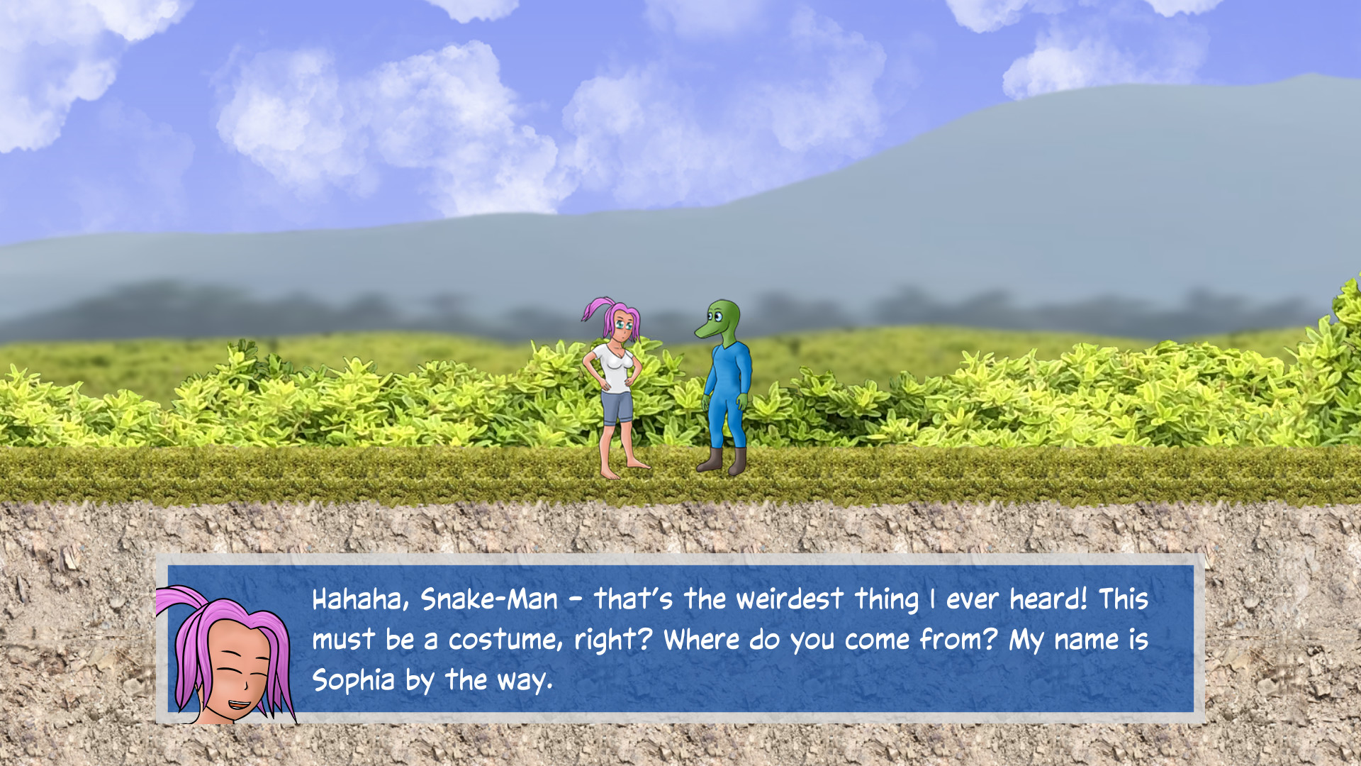 Snake Man's Adventure screenshot