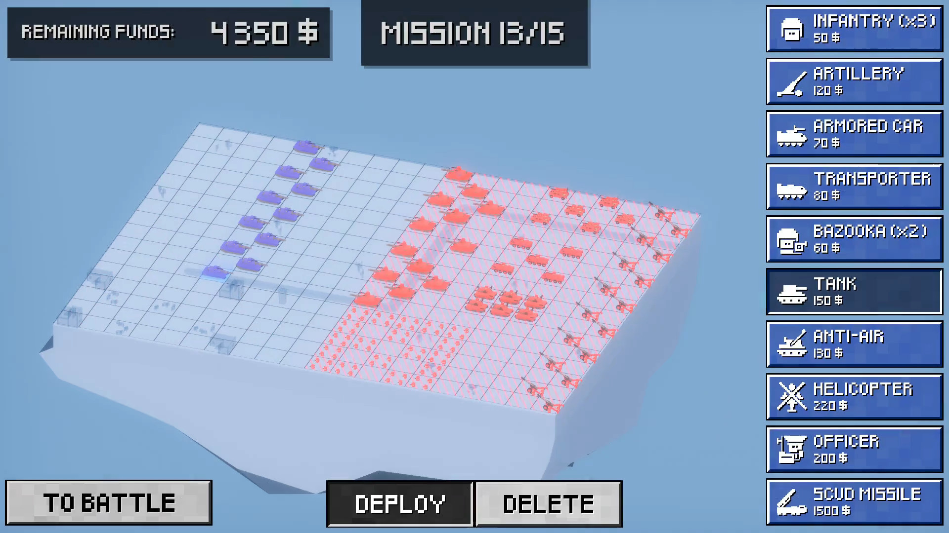Voxel Battle Simulator screenshot