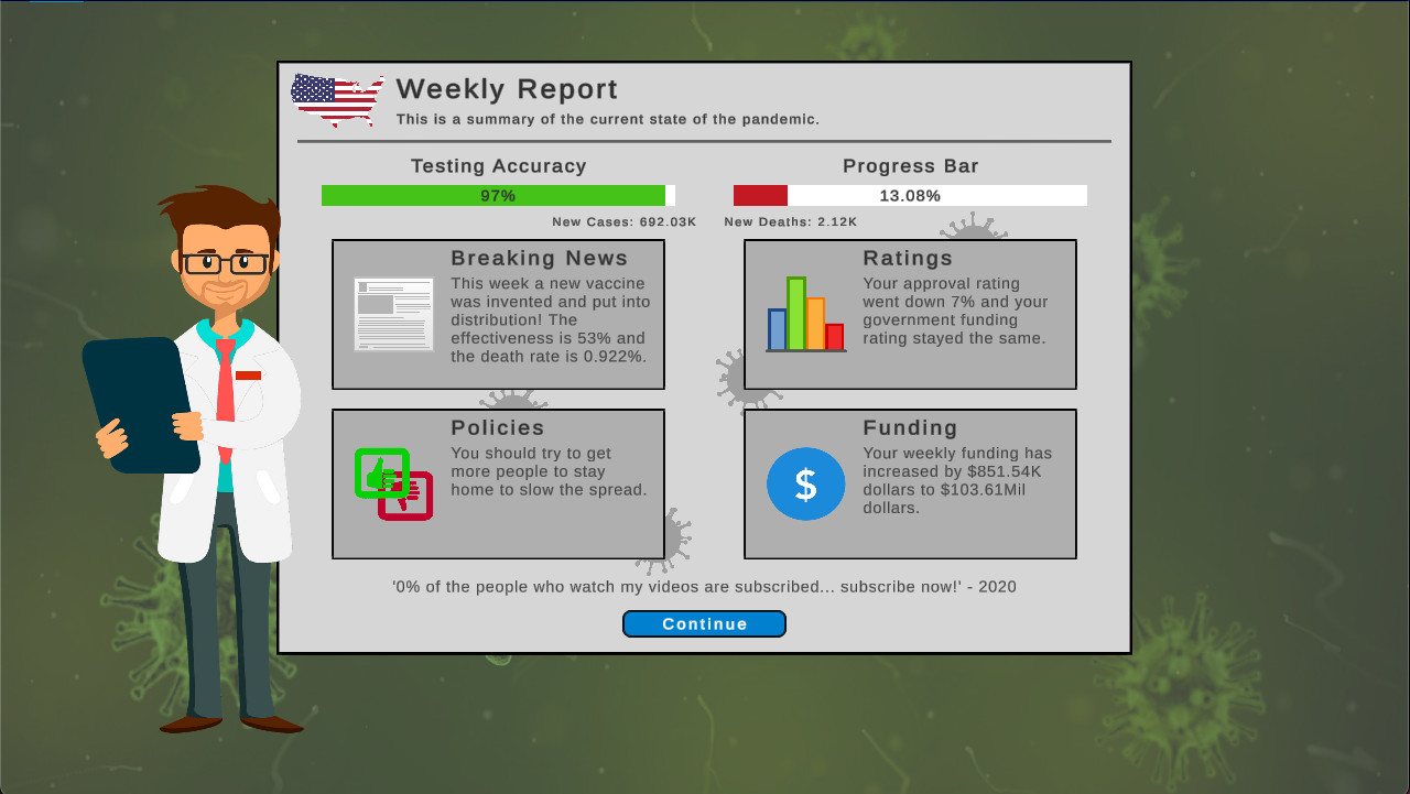 Quarantine: Global Pandemic screenshot
