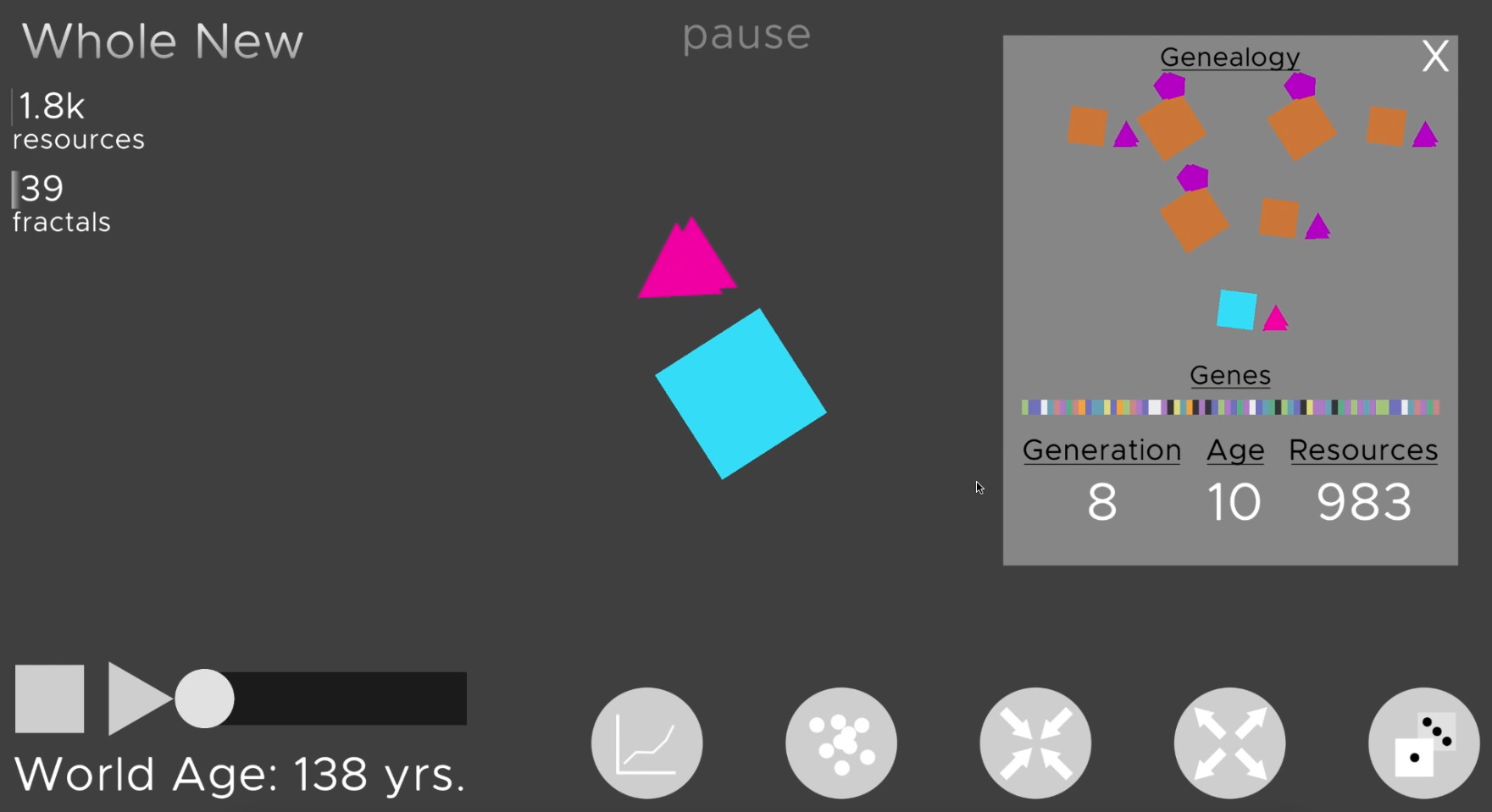Fractal Evolution screenshot