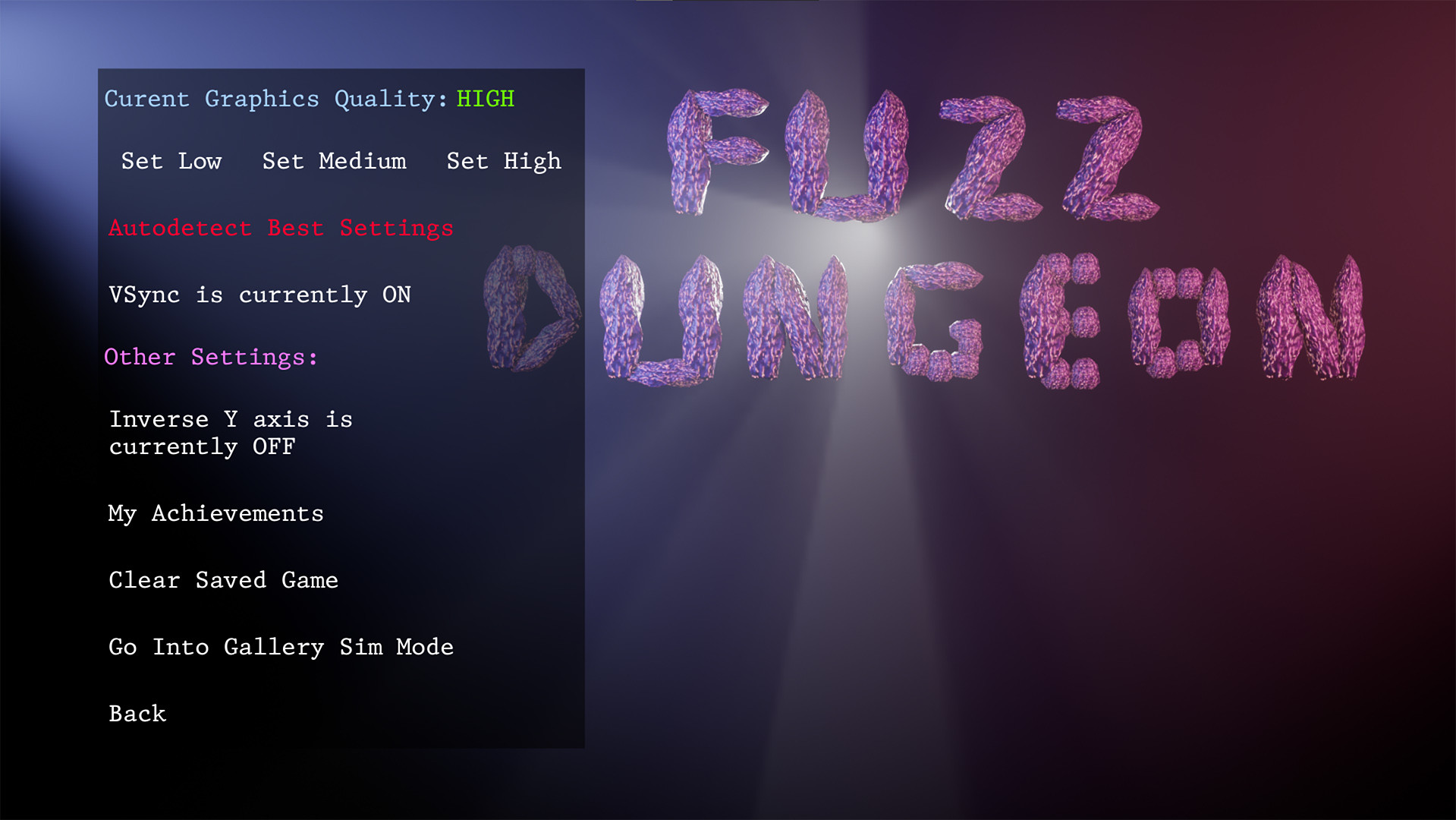 Fuzz Dungeon screenshot
