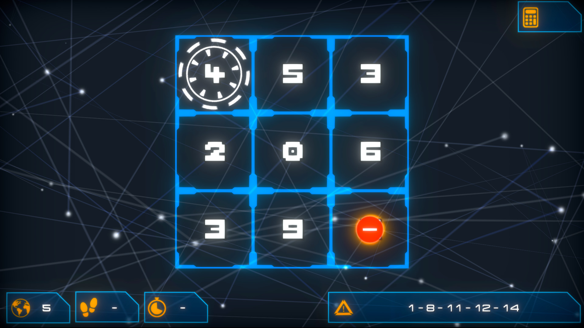 Math Hero - Minimalist Puzzle screenshot