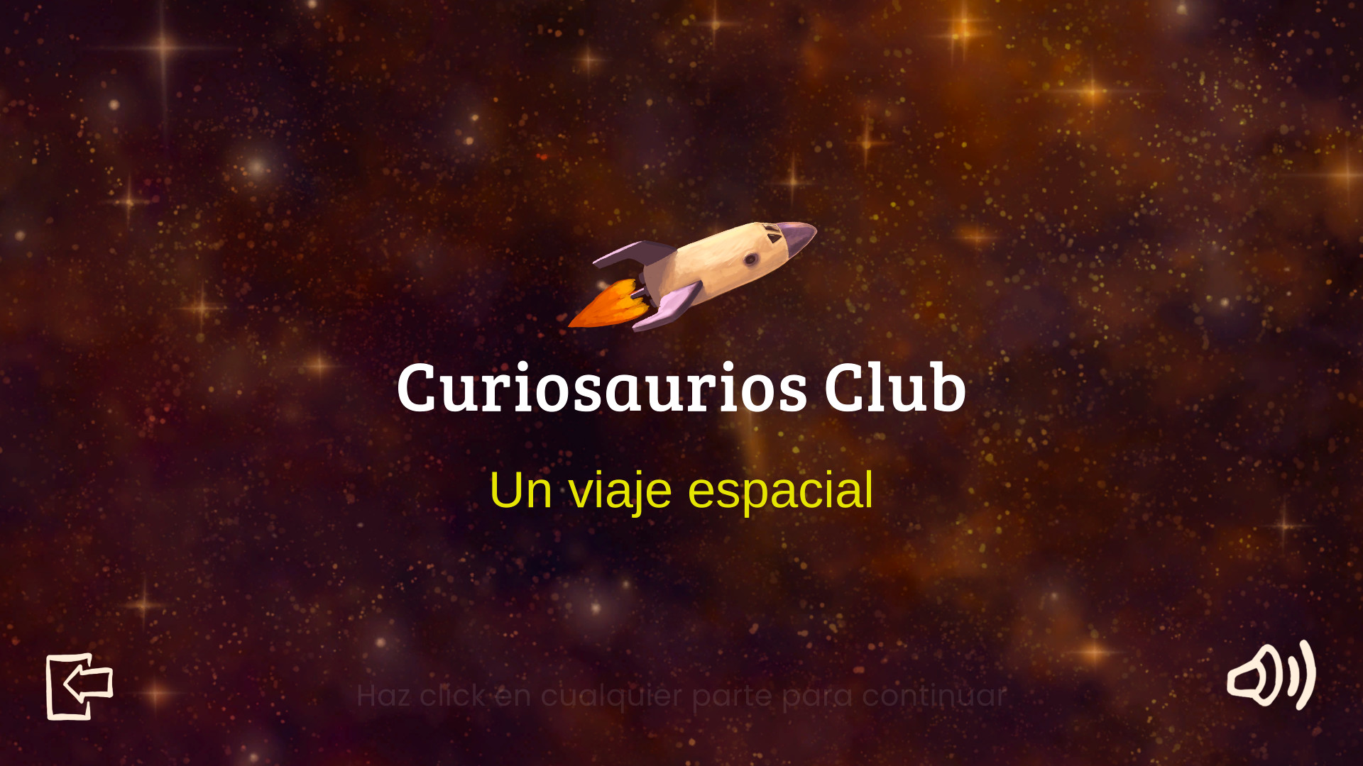 Curiosaurios Club. Un viaje espacial screenshot