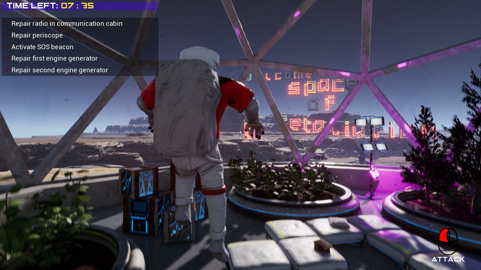 Space of Retaliation screenshot