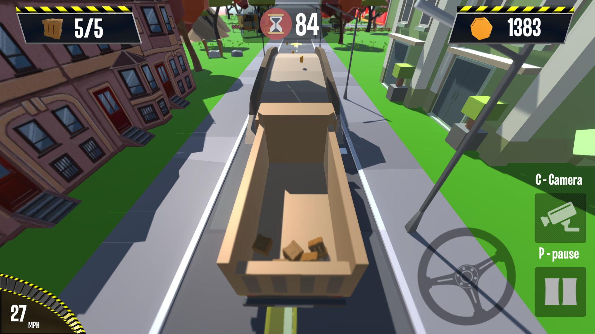 Cargo Transportation: Low Poly  screenshot