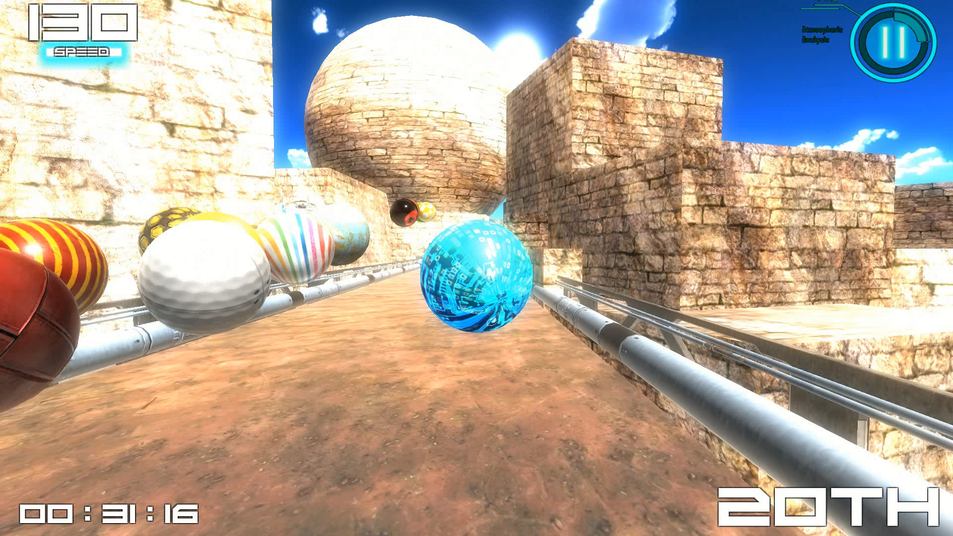 Marble Ball Racing screenshot