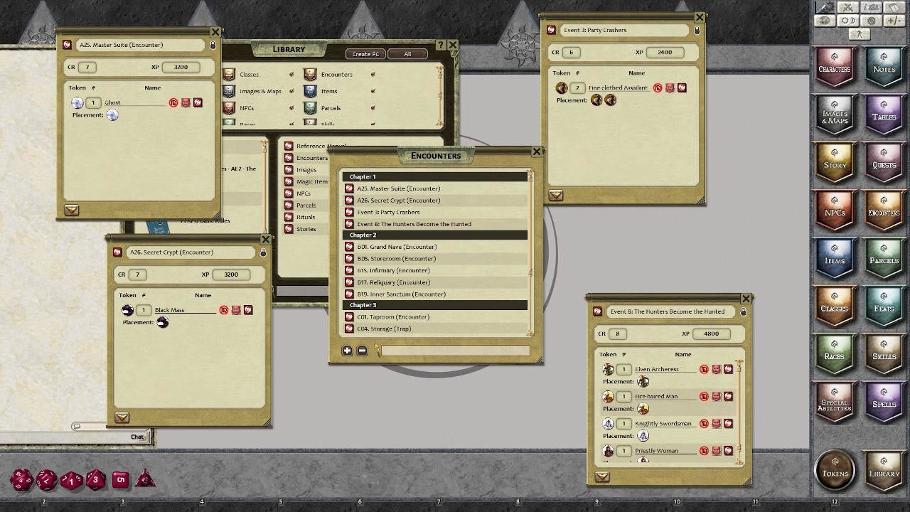 Fantasy Grounds - Aegis of Empires - AE2 - The Ebon Soul (PFRPG) screenshot
