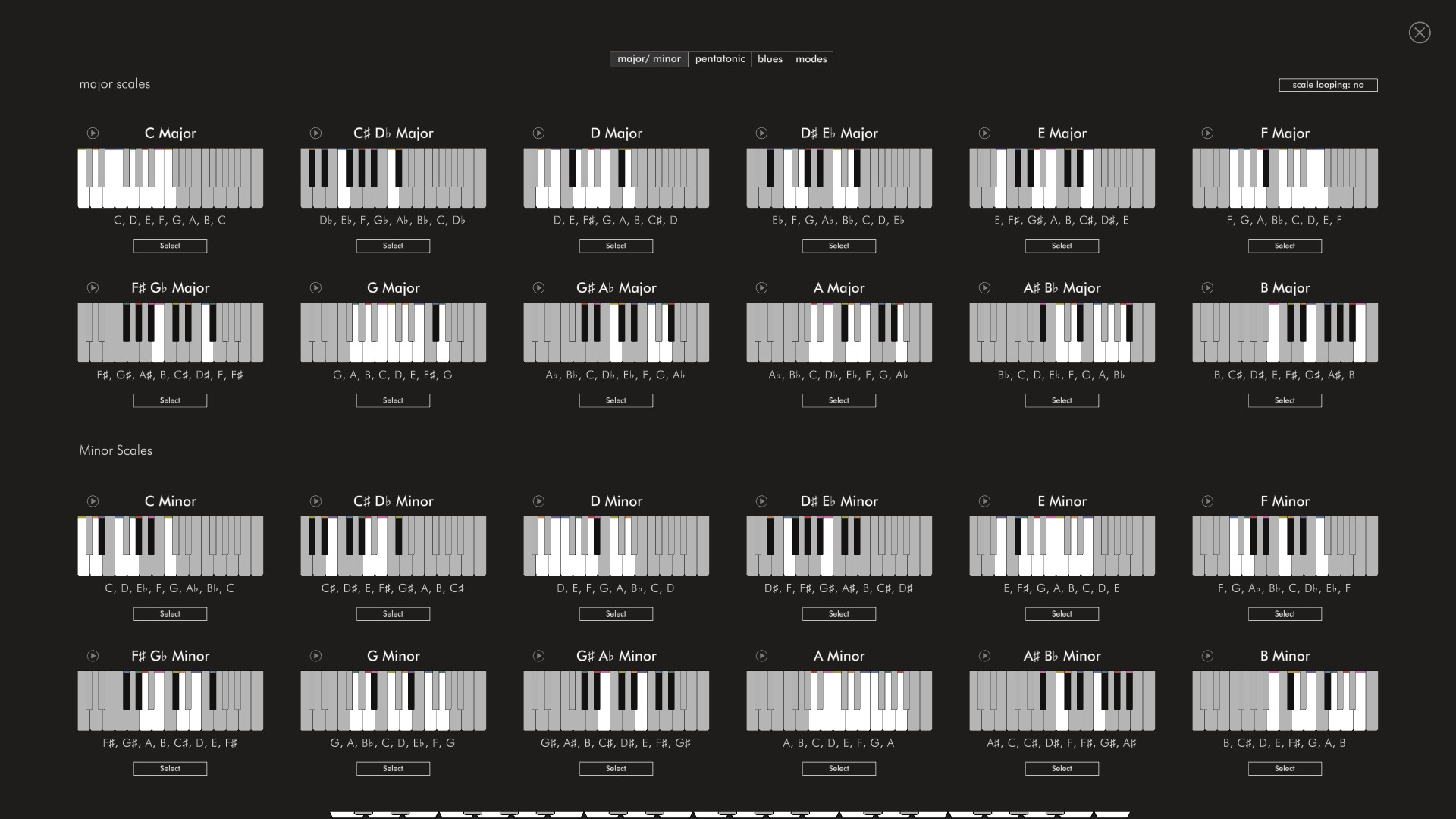 AudioTheory Piano Keys screenshot
