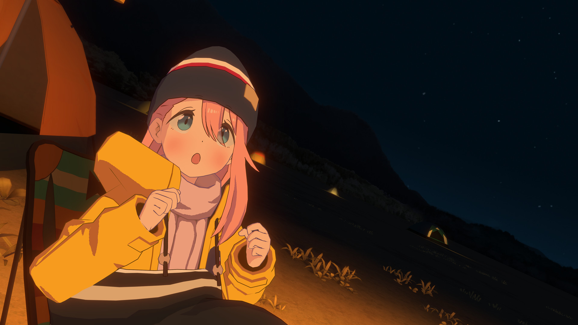 Laid-Back Camp - Virtual - Fumoto Campsite screenshot