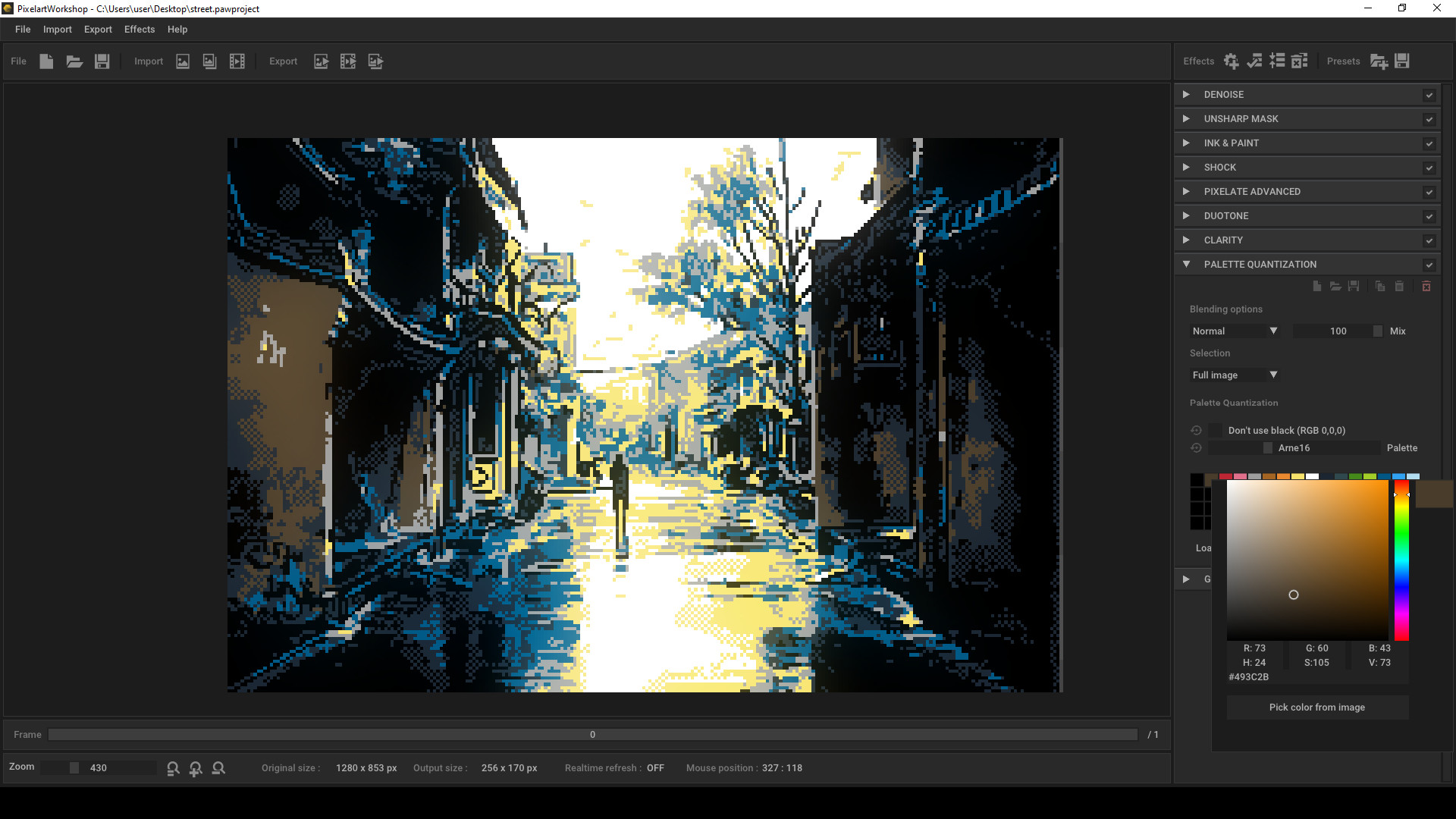 Pixel Art Workshop screenshot