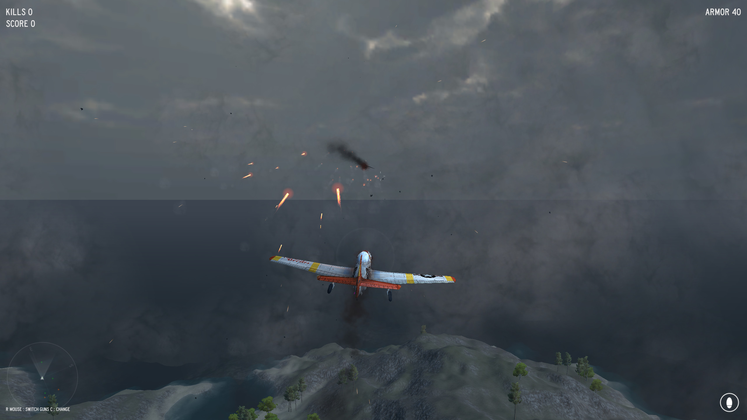 X air combat screenshot