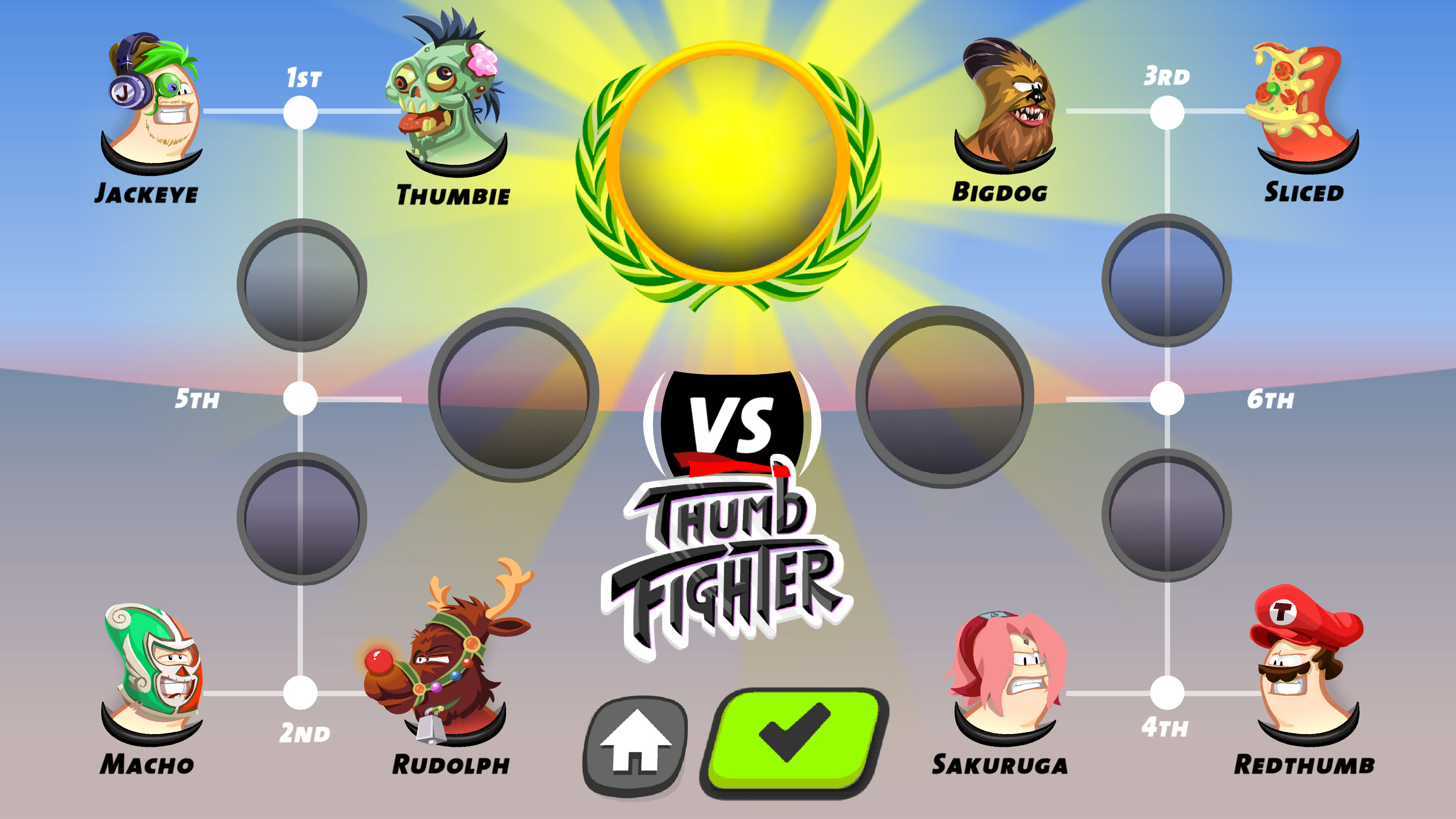 Thumb Fighter screenshot