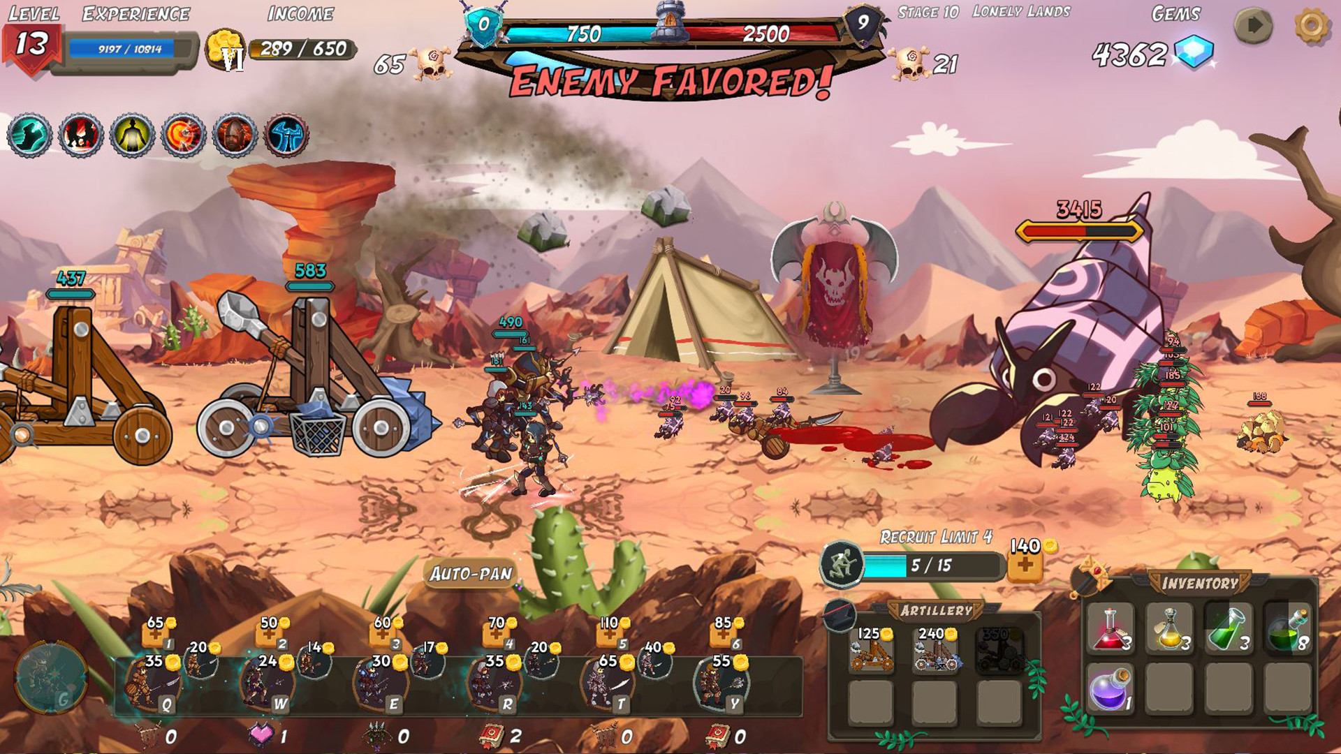 Tower Rush screenshot
