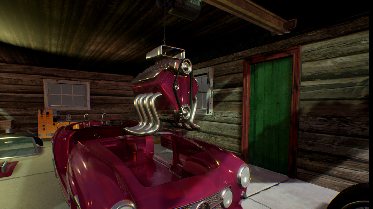 The Build And Race Hotrod Game screenshot