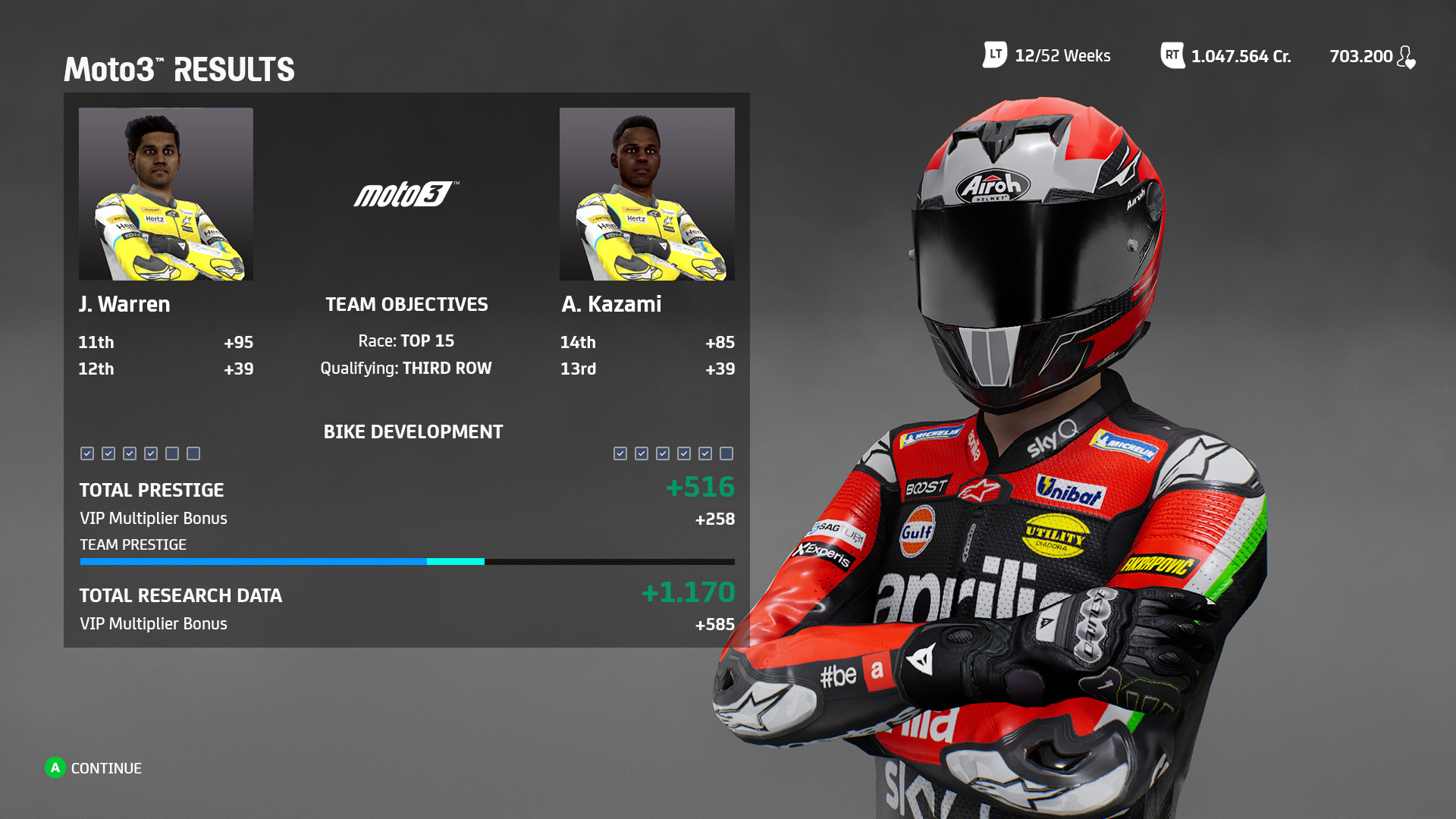 MotoGP21 - VIP Multiplier Pack screenshot