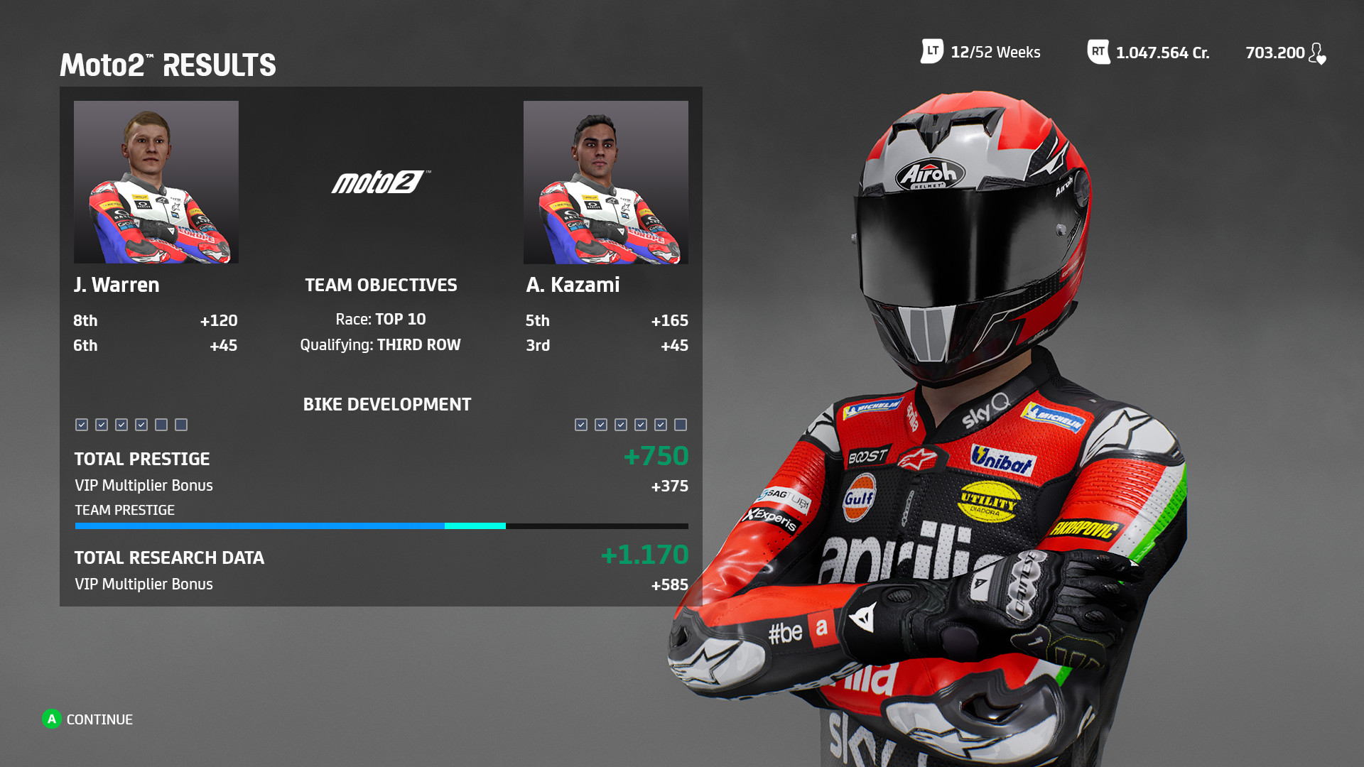 MotoGP21 - VIP Multiplier Pack screenshot