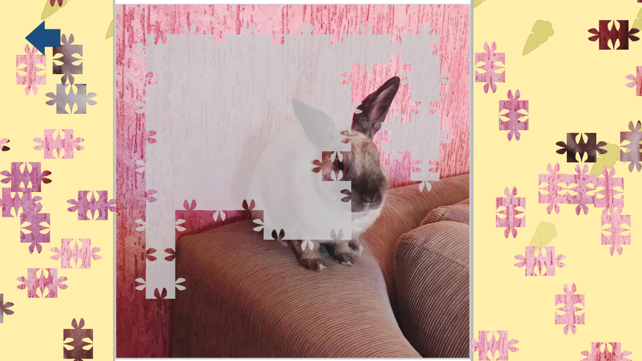 Athena, the rabbit - Jigsaw Puzzle screenshot