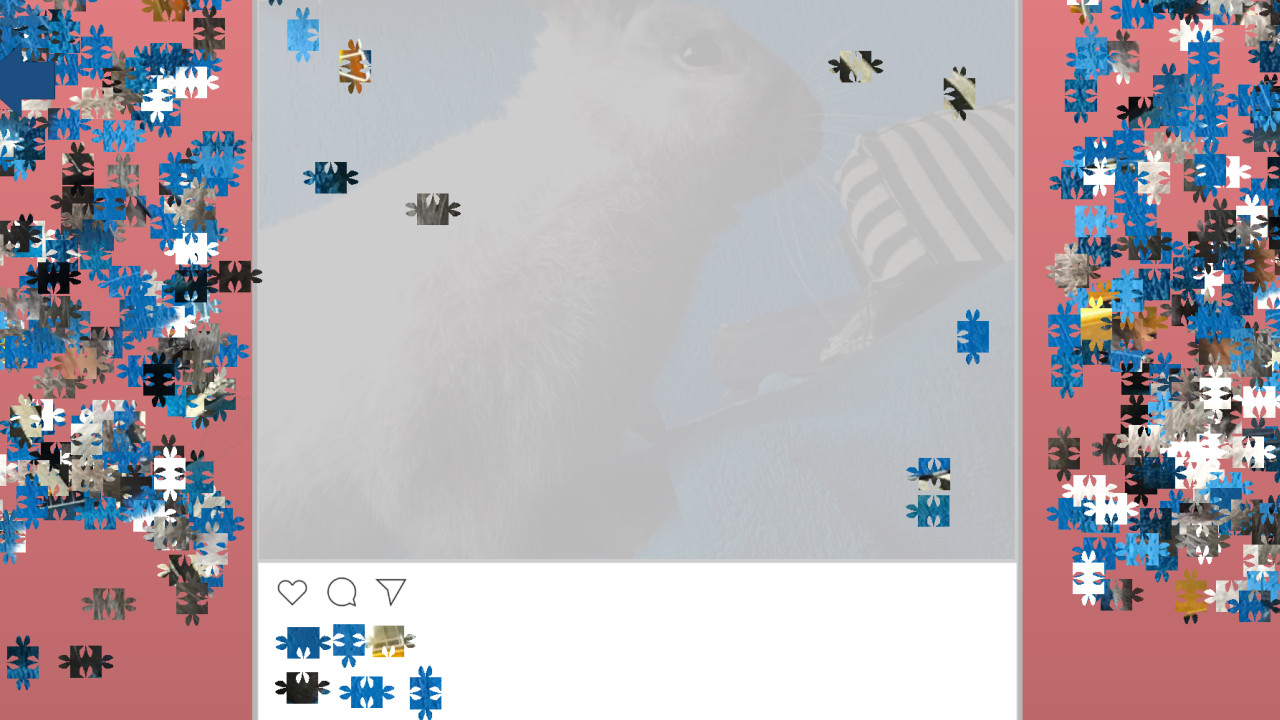 Athena, the rabbit - Jigsaw Puzzle screenshot