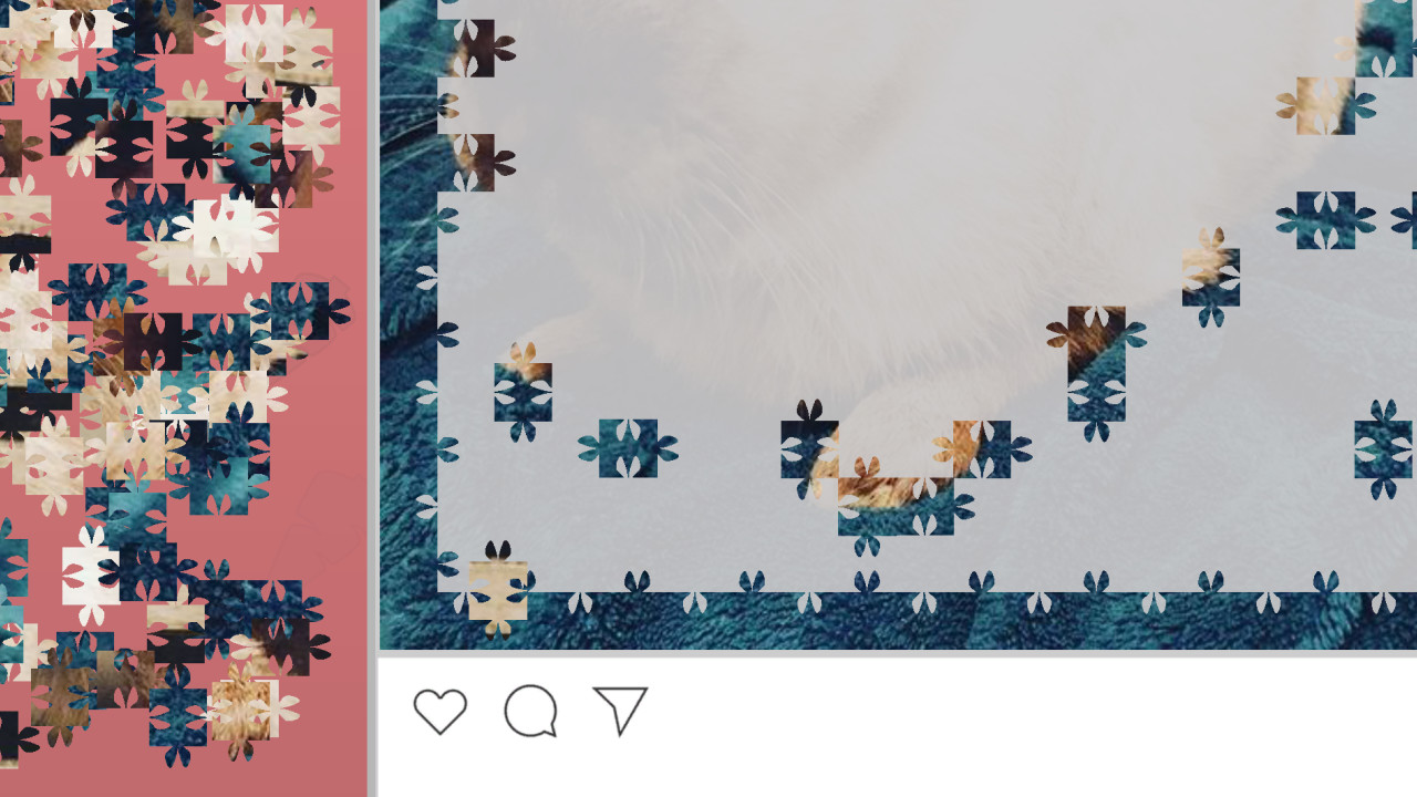 Athena, the rabbit - Jigsaw Puzzle screenshot