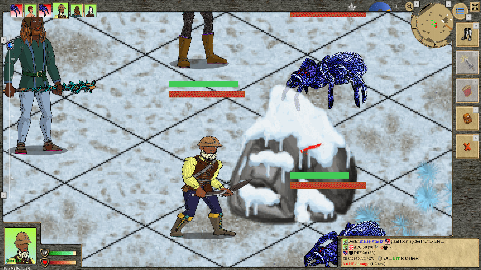 Infinite Dungeon Crawler - The Frozen Expanse screenshot