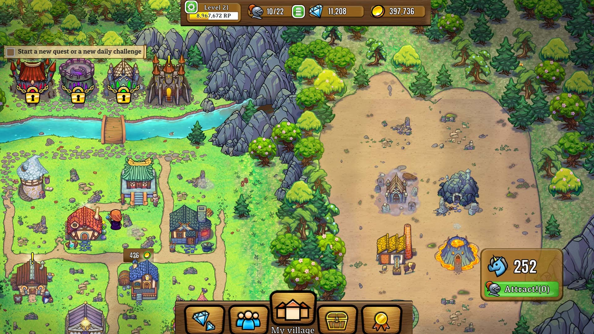 Hero Park screenshot