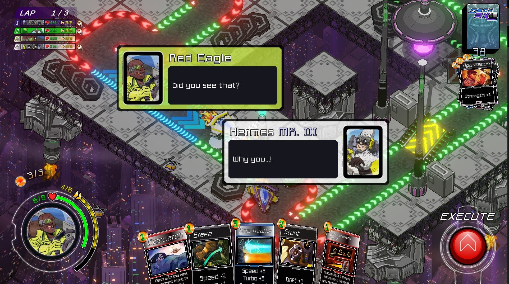 Deck RX: The Deckbuilding Racing Game screenshot